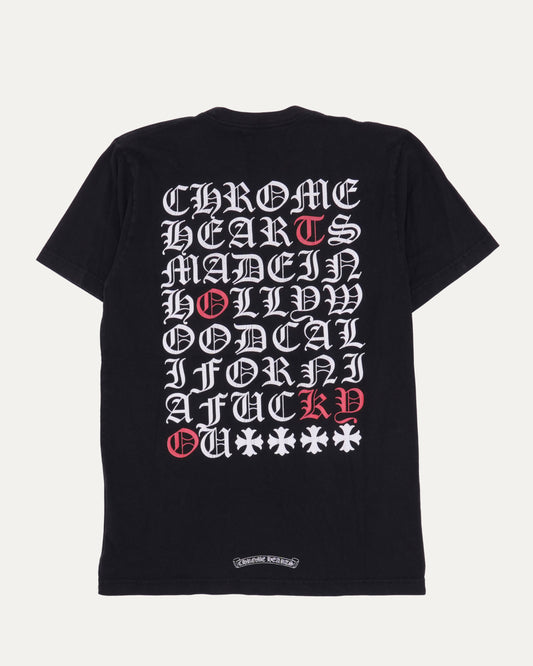 Tokyo Eye Chart Pocket T-Shirt
