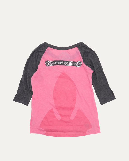 Scroll Logo Raglan Long Sleeve T-Shirt