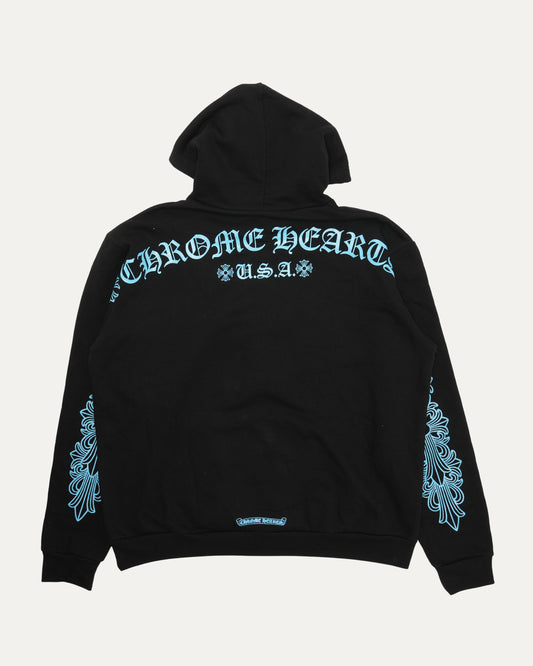 Glitter Print Friends and Family Hoodie