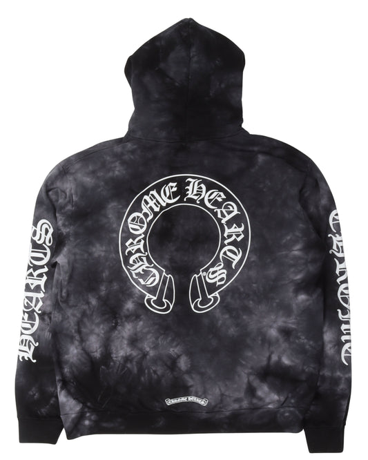 Tie Dye Horseshoe Logo Hoodie