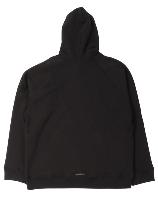 Paper Jam Cemetery Cross Patch Hoodie