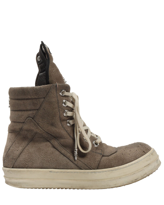 Rick Owens Reverse Leather Geobasket