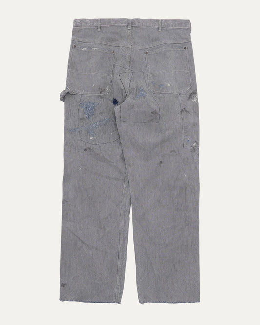 Herringbone Hickory Stripe Carpenter Pants