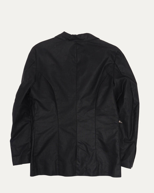 Waxed Cotton Blazer