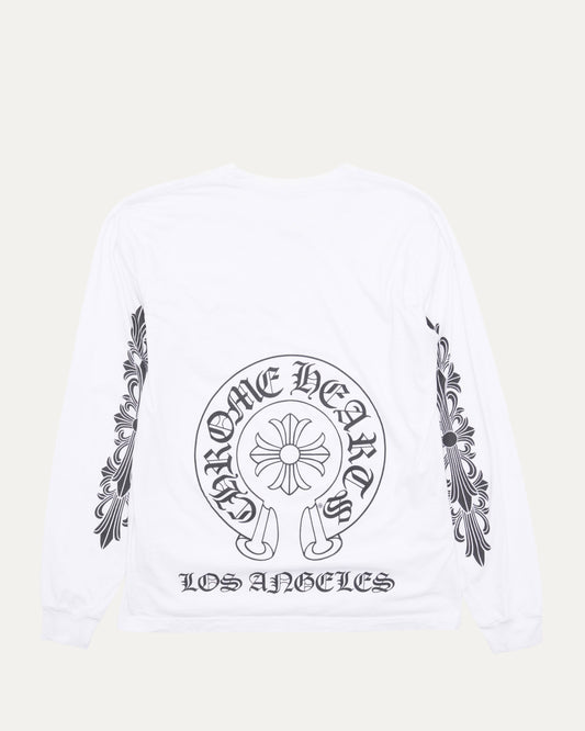 Los Angeles Horseshoe Logo Long Sleeve T-Shirt