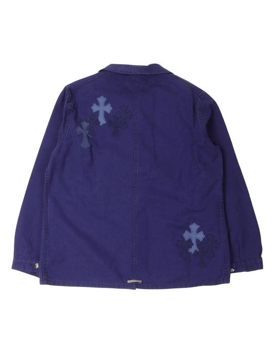 Cross Patch Bleu de Travail French Work Jacket