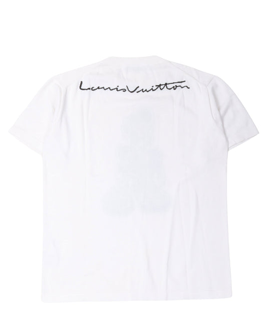 Intarsia Graphic Short Sleeved Knitwear