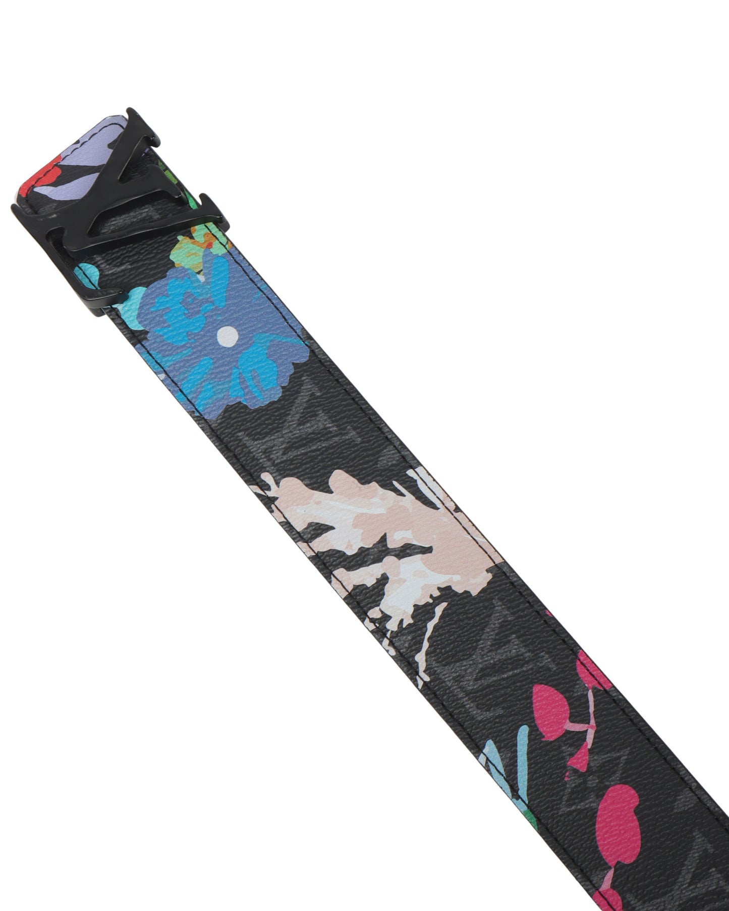 Eclipse Foliage Print Belt