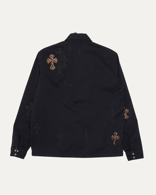 Cross Patch Work Dog Shirt