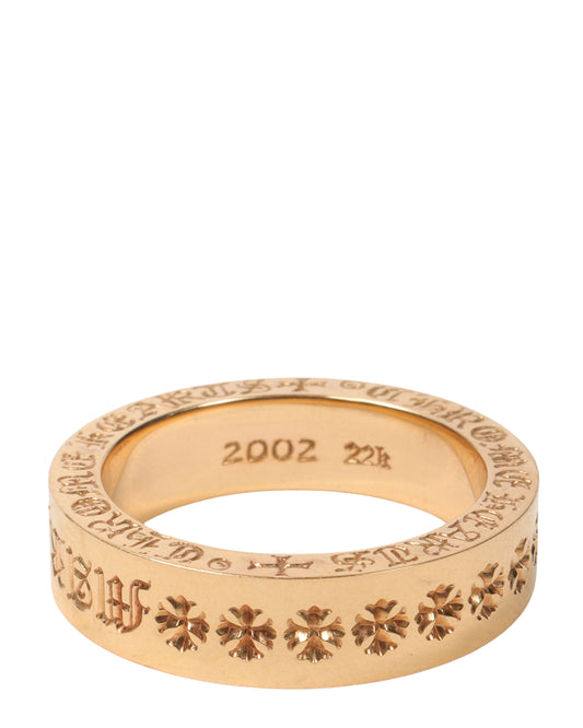 Custom Engraved "Margaret" 22k Gold Ring