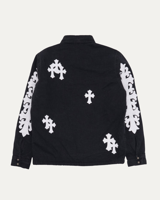 Floral Cross Patch HBT Work Dog