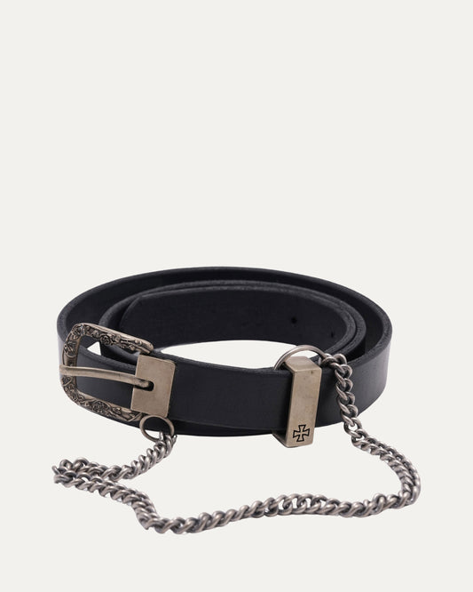 Simple Rose Chain Belt