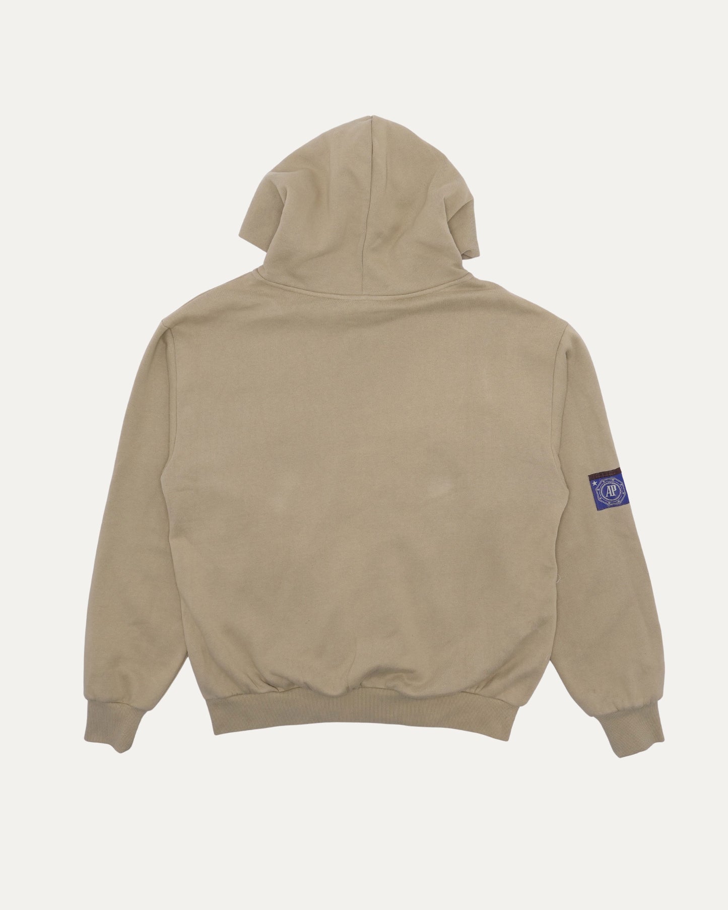 Patchwork Zip Up Hoodie