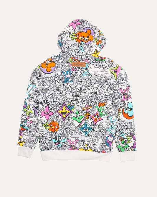 Comic Monogram Hoodie