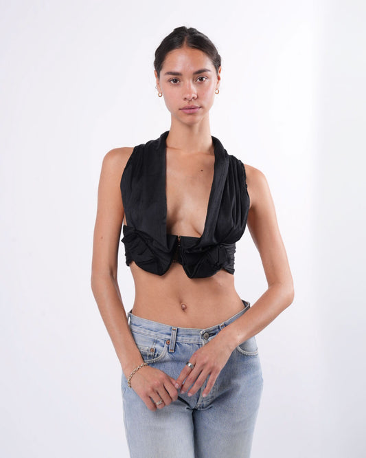 SS 1998 Black Corset (Frida Kahlo Collection)