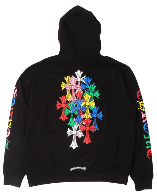 Multicolor Cemetery Cross Hoodie