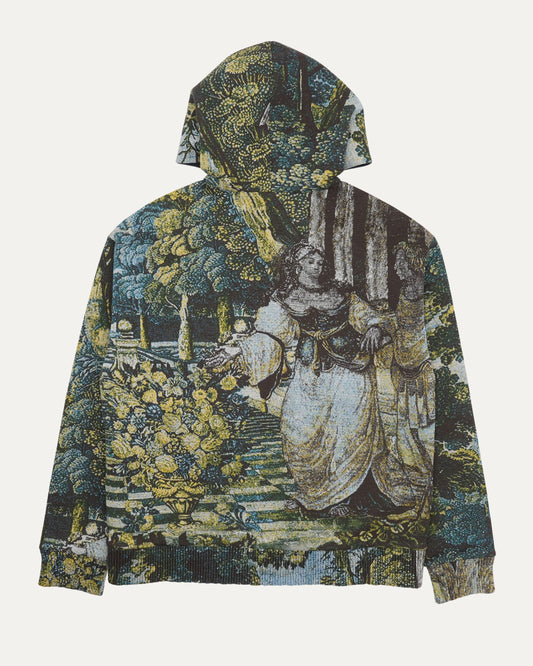Utility Pocket Tapestry Hoodie