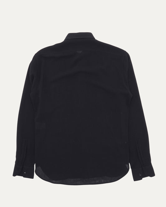 Wool Tuxedo Shirt