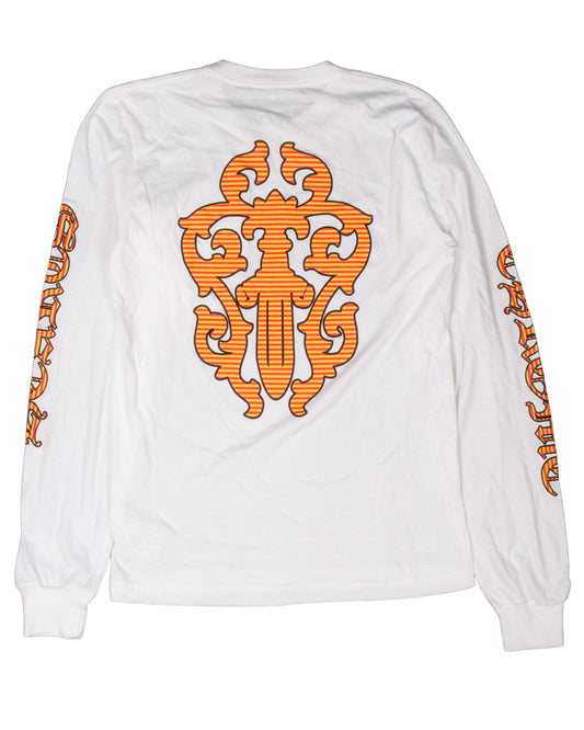 Long Sleeve Stripped Pocket T-Shirt