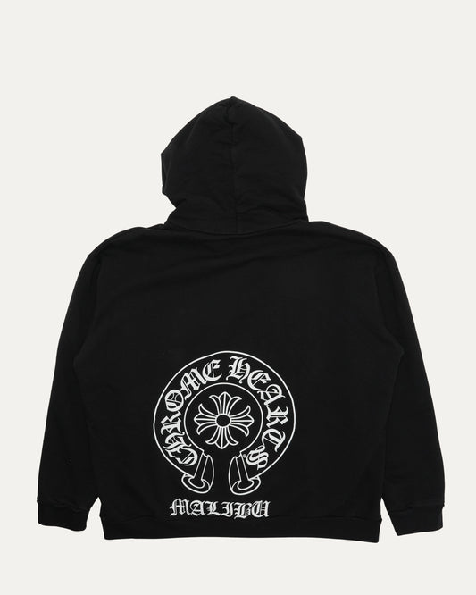 Malibu Horseshoe Logo Zip Up Hoodie