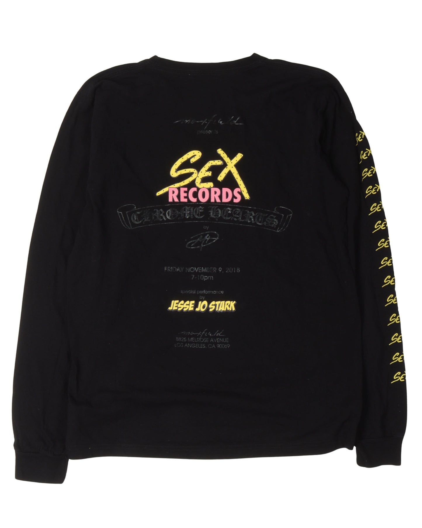 Matty Boy Sex Records Long-Sleeve T-Shirt