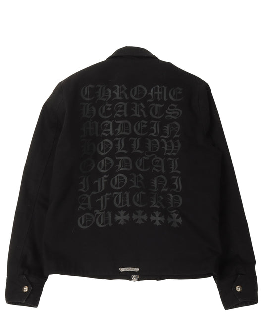 Street Meat Zip Up Canvas Jacket