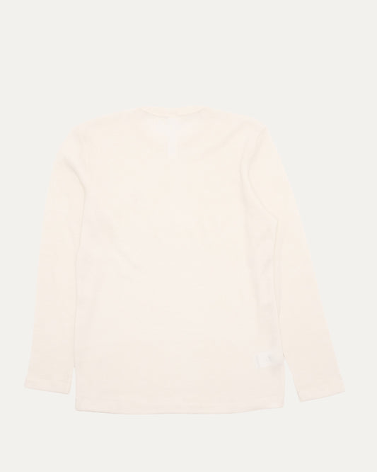 Embroidered Thermal Long Sleeve T-Shirt