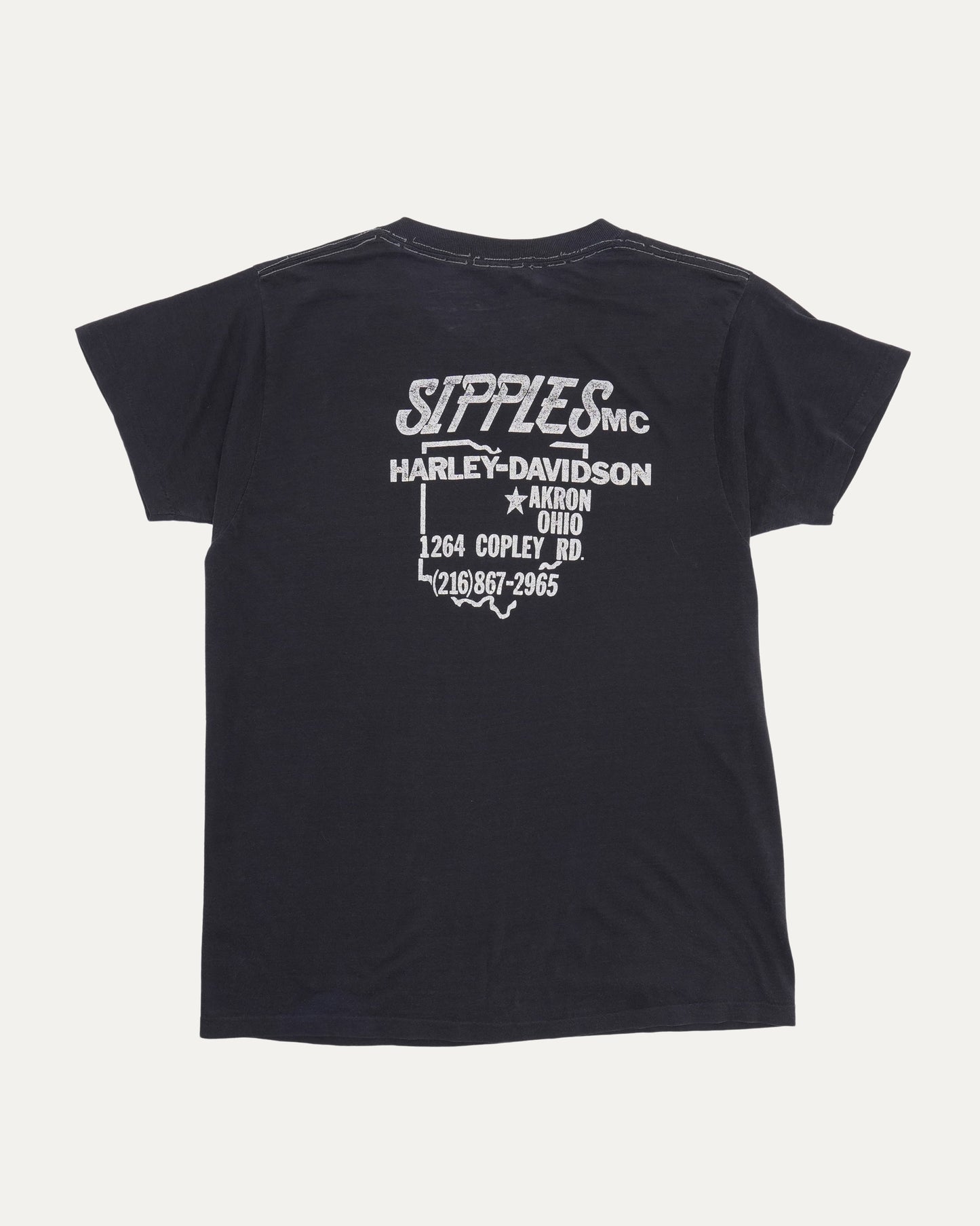 Harley Davidson 80s Akron, Ohio T-Shirt