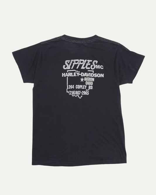Harley Davidson 80s Akron, Ohio T-Shirt