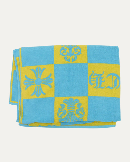 Checkerboard Beach Towel