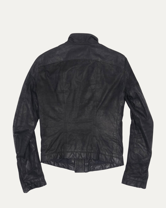 FW12 Mollino Quilted Lamb Leather Jacket