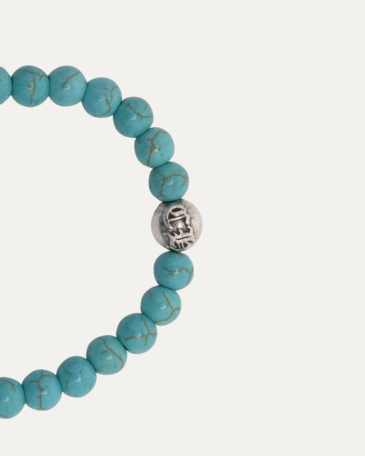 Turquoise Plus Ball Bead Bracelet