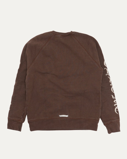 Slow Ride Embroidered Crewneck Sweatshirt