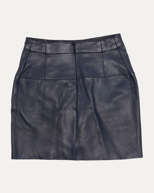 Lamb Leather Skirt