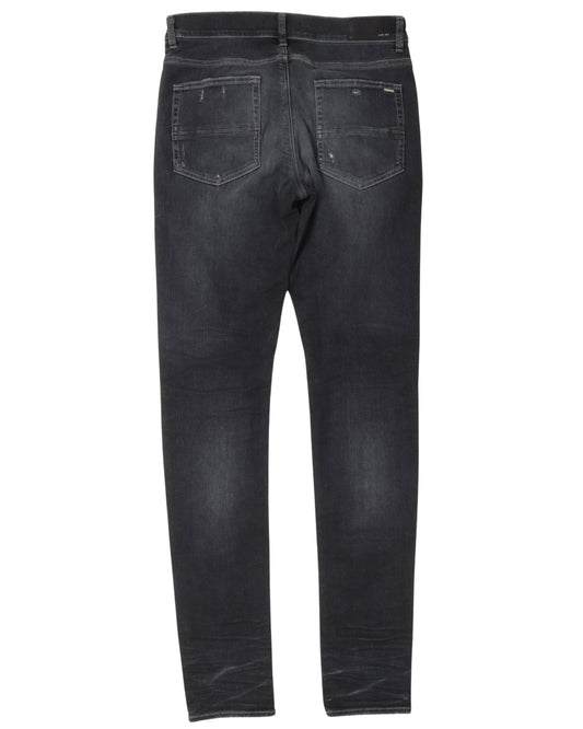 MX-1 Leather Patch Jeans