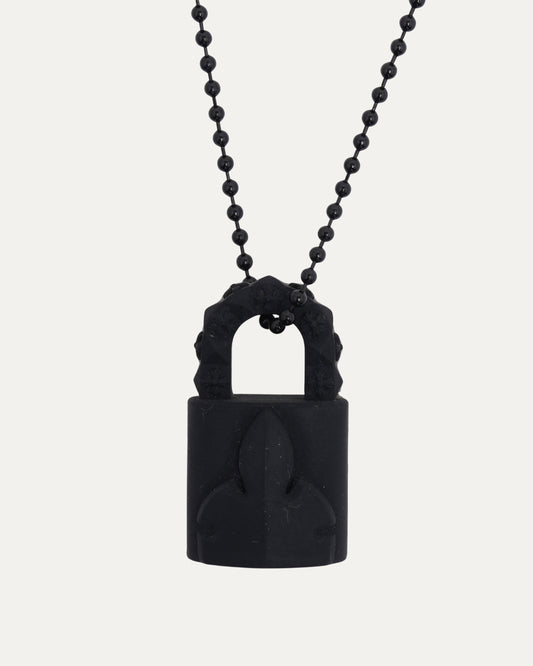 Silichrome Lock Necklace
