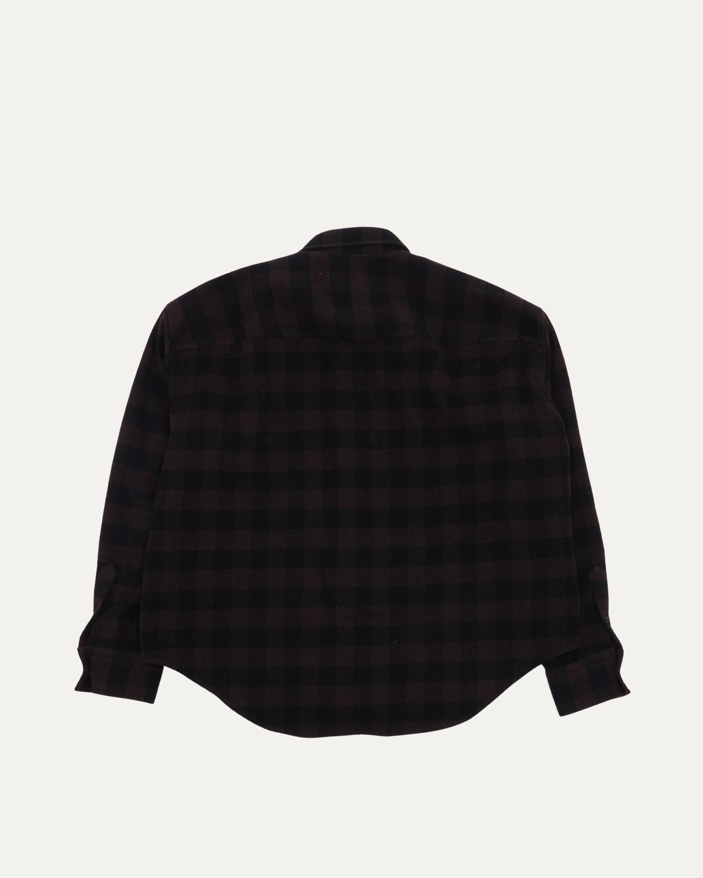 FW16 Padded Shoulder Flannel Shirt