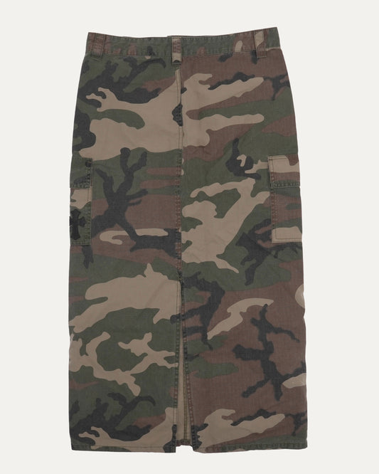 Camouflage Cargo Skirt