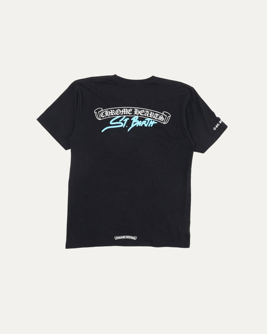 St. Barth Scroll Logo Pocket T-Shirt