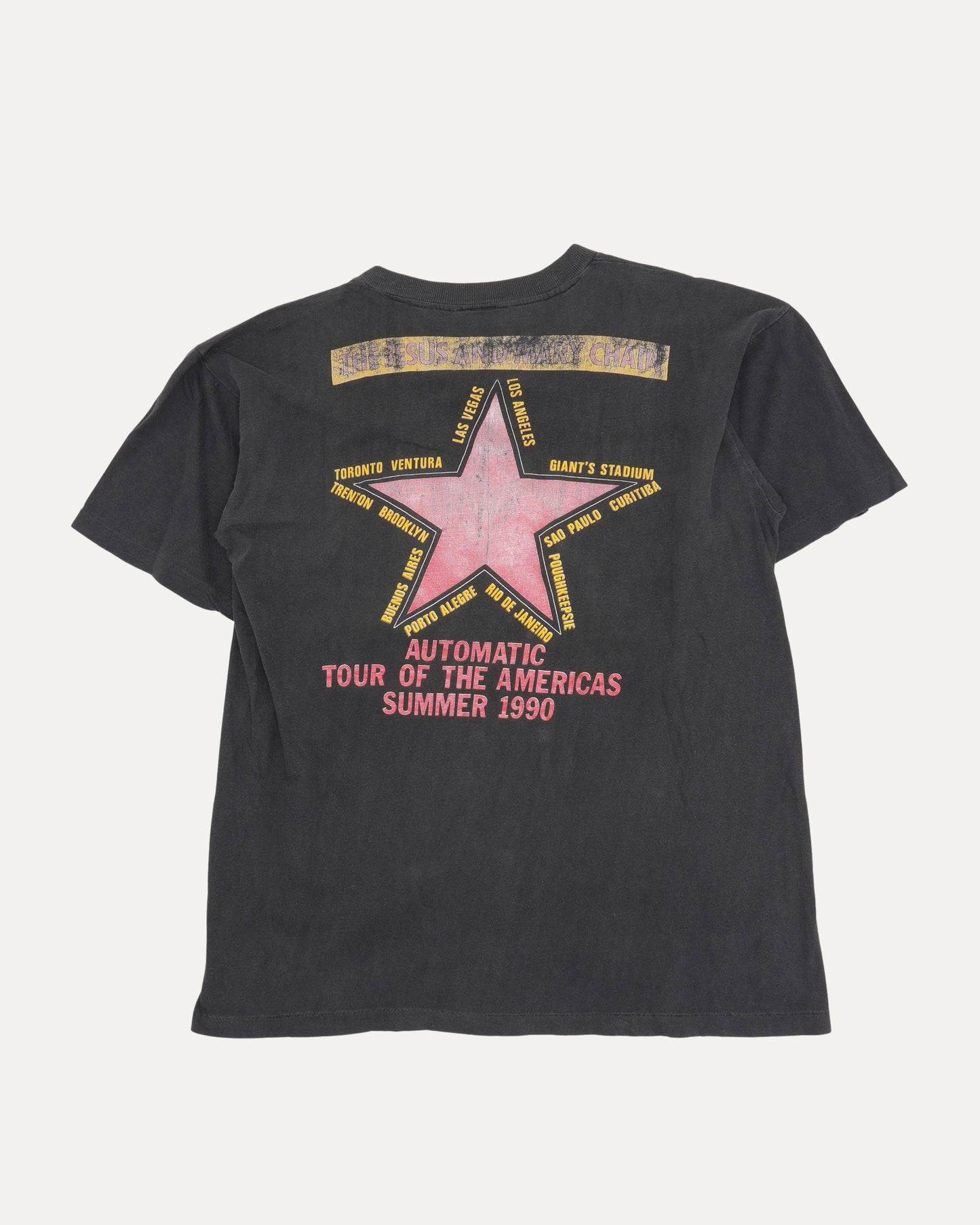 Jesus and Mary Chain Summer 1990 Tour T-Shirt