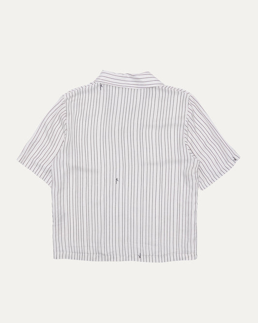 Striped Silk Shirt