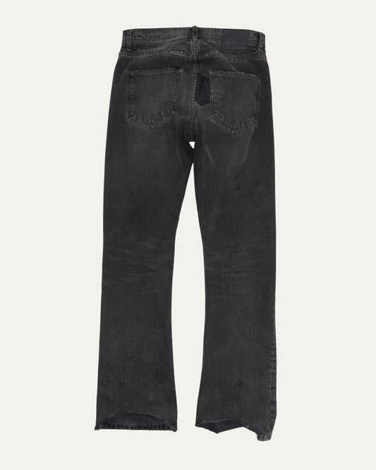 Patchwork Flare Jeans