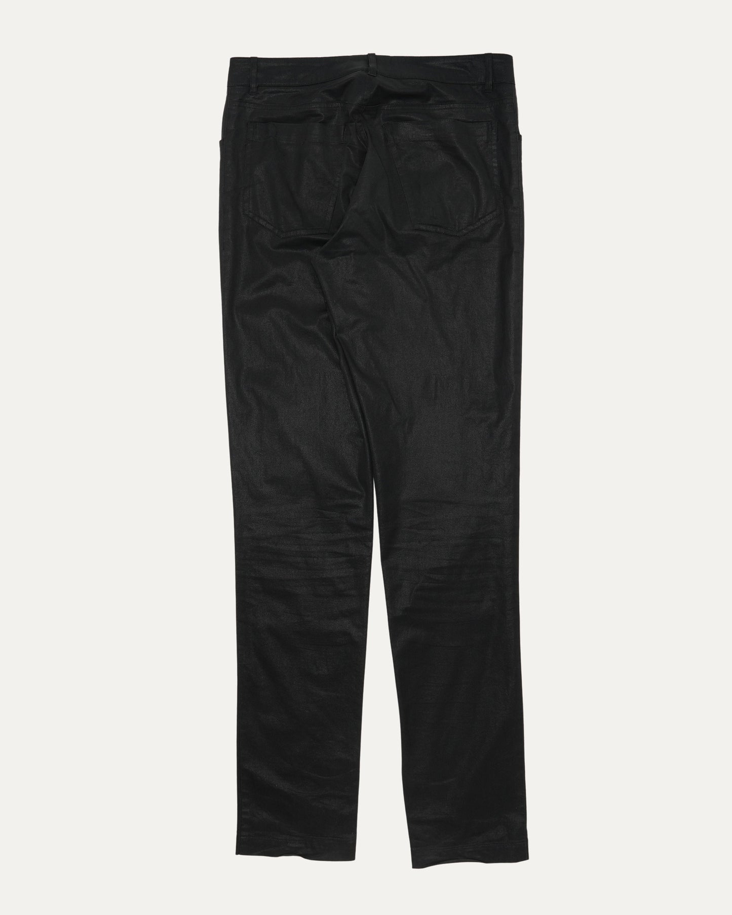 Waxed Trousers