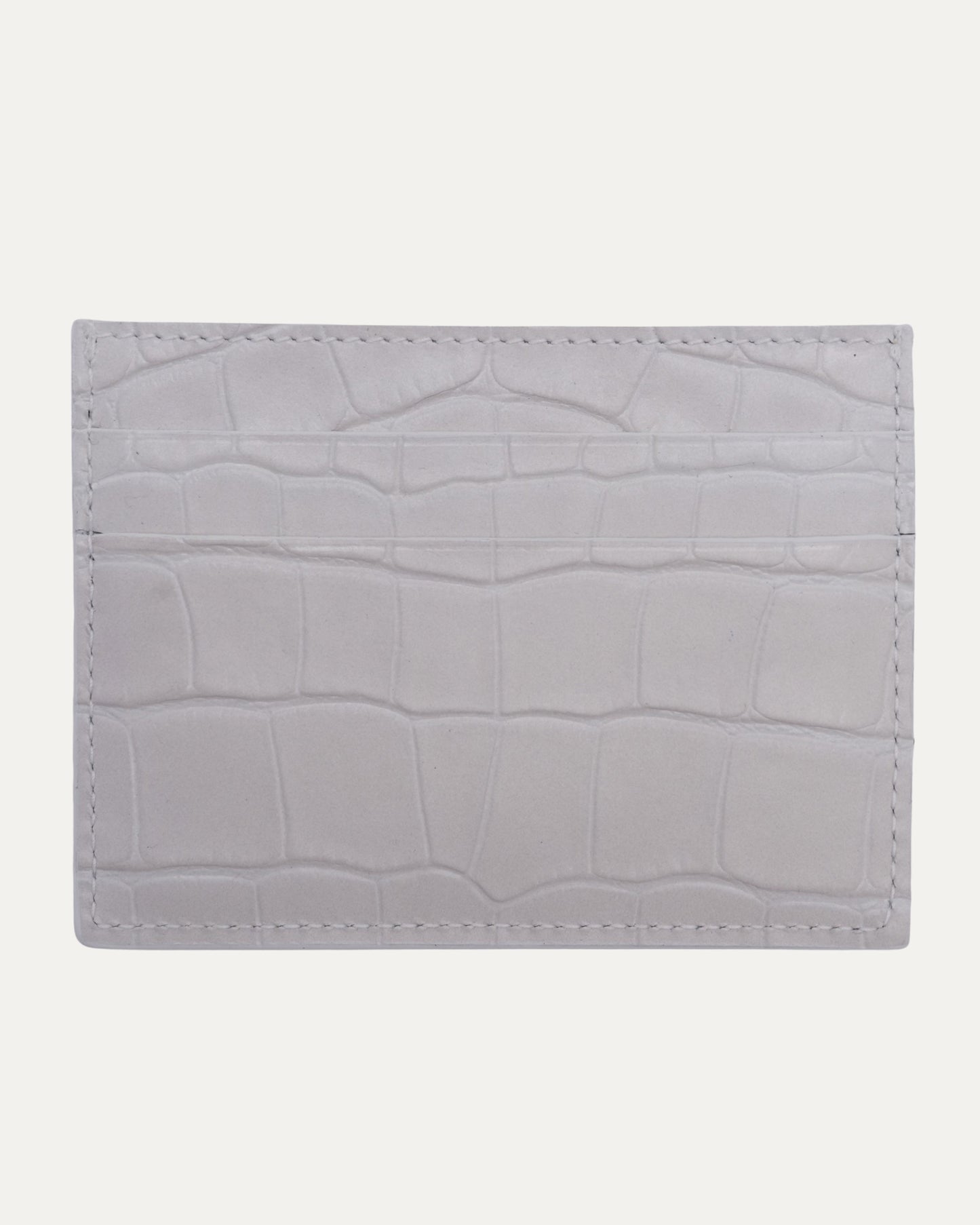 Crocodile Embossed Cash Cardholder