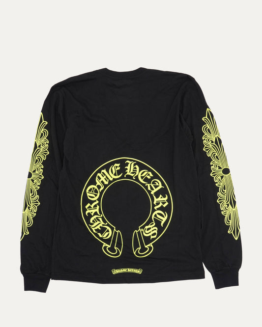 Horseshoe Logo Long Sleeve Pocket T-Shirt