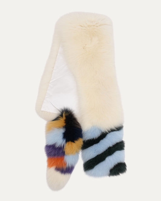Fox Fur Stole Scarf