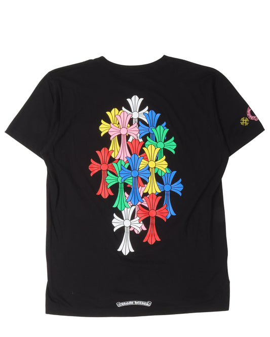 Multicolor Cemetery Cross T-Shirt