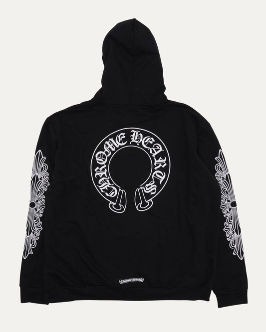 Horseshoe Logo Zip Up Hoodie