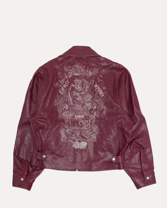 Principe de l'Amour Western Leather Jacket