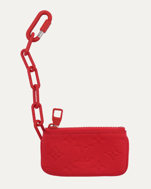 Empreinte Leather Chain Pouch